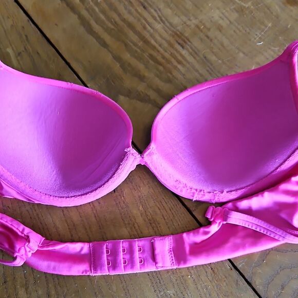 Victoria Secret Very Sexy Push Up 32b bra hot pink - Picture 4 of 5
